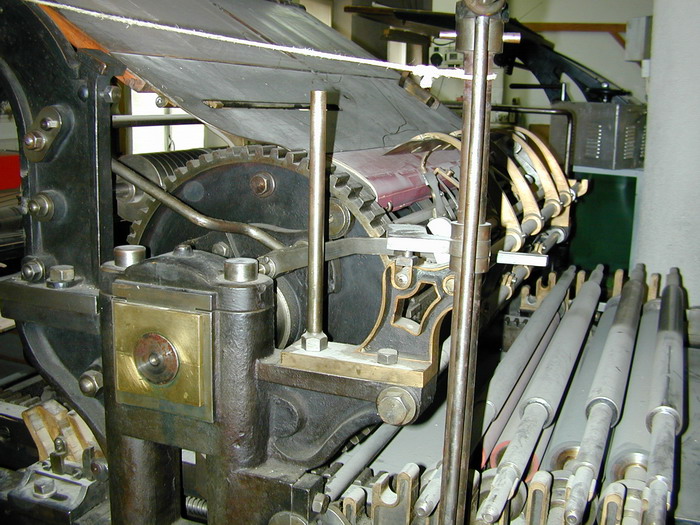 Die Glarner-Maschine in Oerlikon